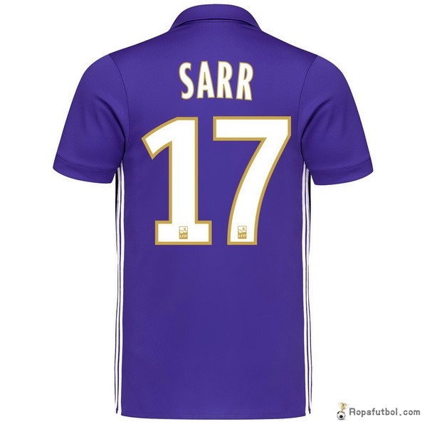 Camiseta Marsella Replica Tercera Ropa Sarr 2017/18